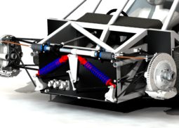Race car suspension design for sports car prototype
